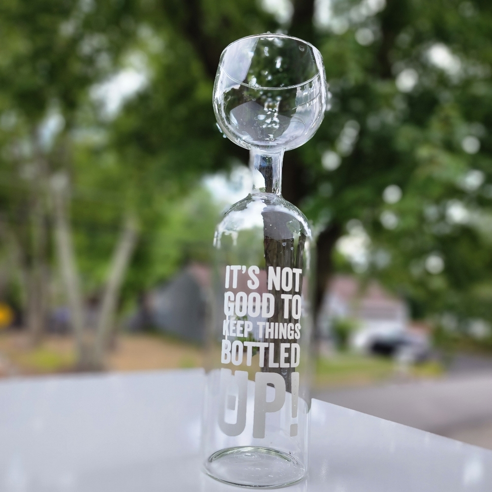 The Original Wine‎ Bottle Glass
